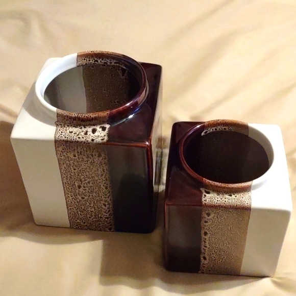 Pier 1 Ceramic Vases; Set of 2 - Picture 10 of 10